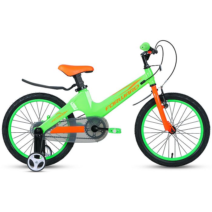 Велосипед FORWARD Cosmo 16 2.0 (зеленый) (20-21)
