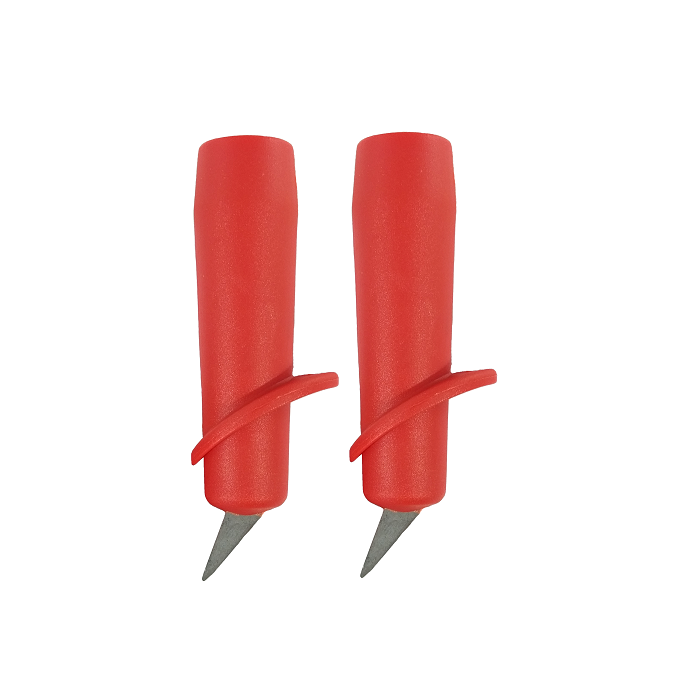 Опоры (лапки) SKI TIME (T-1) Для лыжероллерных палок (10 мм., красные, твердосплавный наконечник)