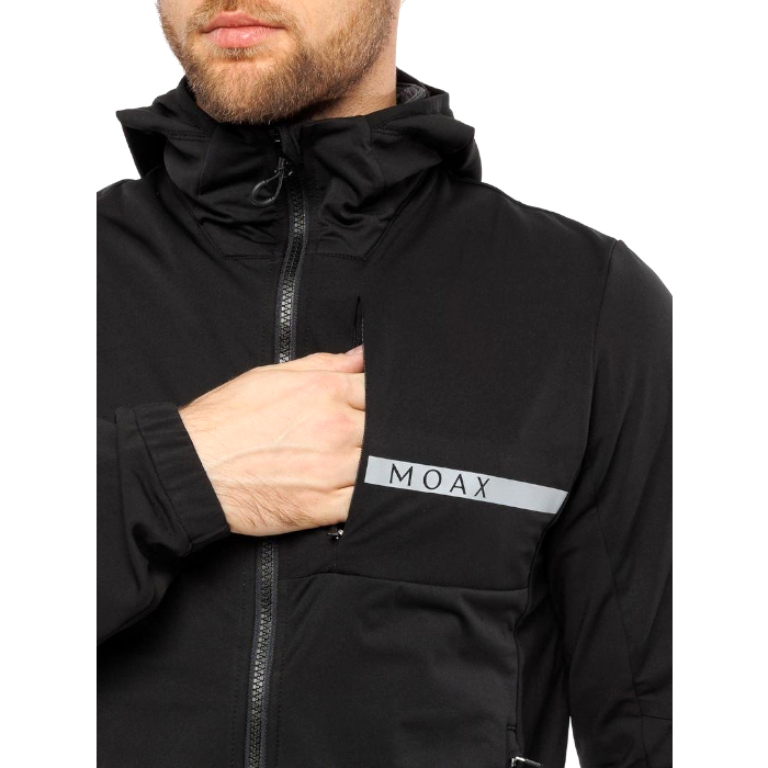 Куртка разминочная MOAX Dickson Wind (черный/серый)