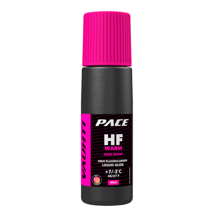 Парафин высокофтористый, жидкий VAUHTI Pace HF Warm (+7°С -3°С) 80 ml.