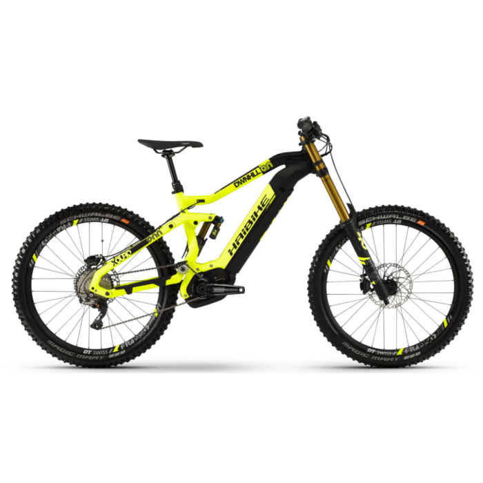 Электровелосипед HAIBIKE Xduro Dwnhll 9.0 500 Wh. (желто/черный) (2019)