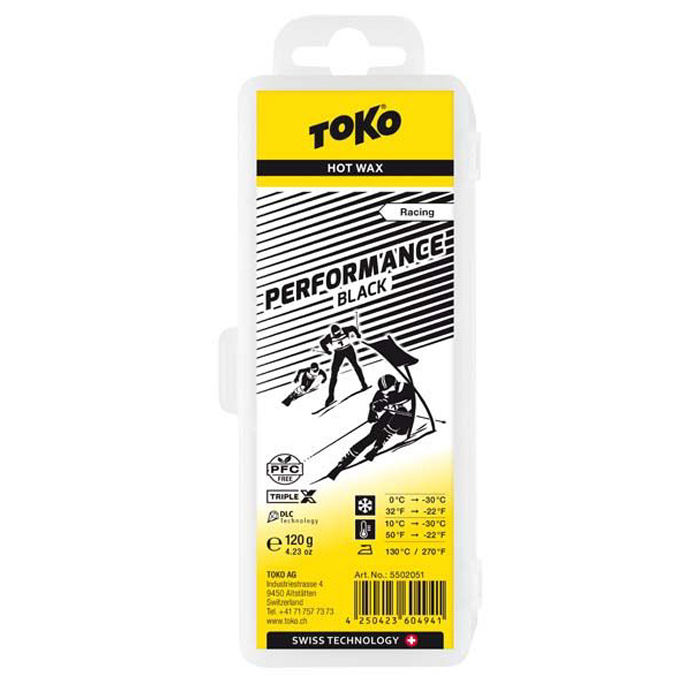 Парафин углеводородный TOKO Performance Hot Wax  120 г.