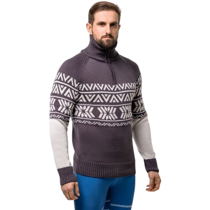 Свитер KV+ Cortina (белый/серый)