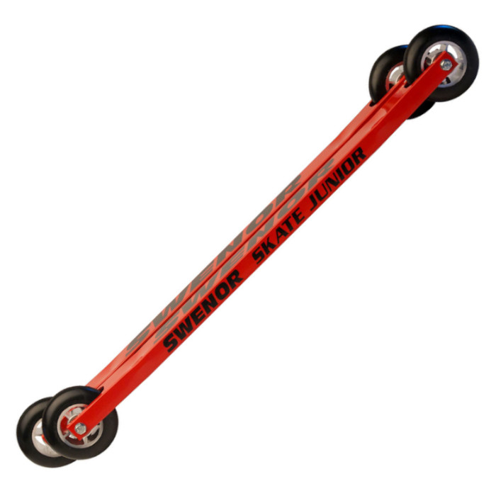 Лыжероллеры SWENOR Коньковые Skate Jr. 530 мм. (красный)