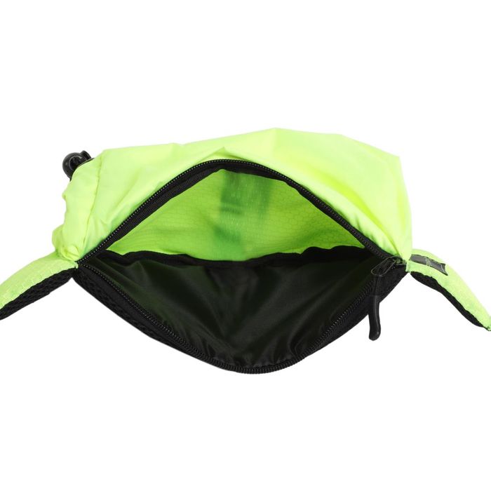 Подсумок для бегуна POWERUP с карманом для бутыли (зеленый)