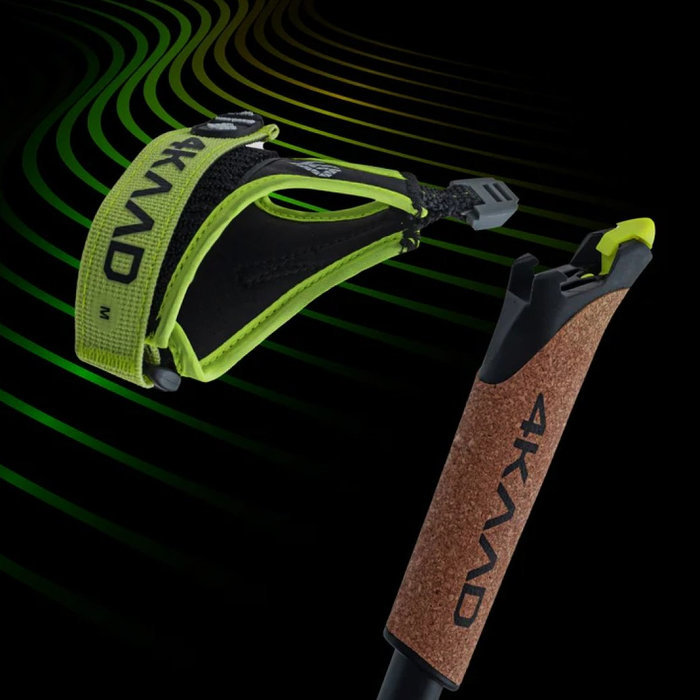 Темляки 4KAAD Click_IT AV (черный/желтый)