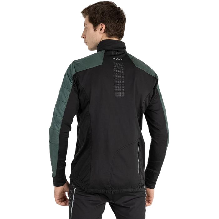 Куртка разминочная MOAX Tauri PRO Hybrid (темно-зеленый)