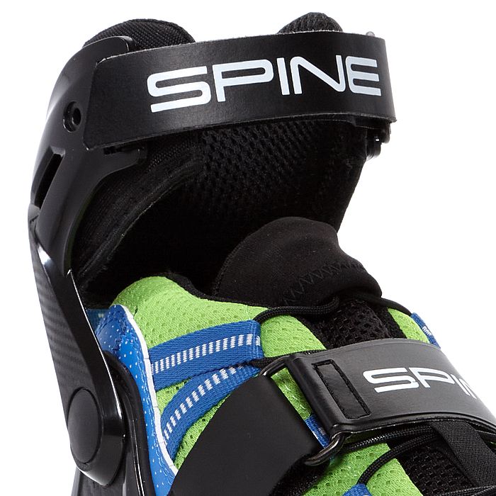 Лыжероллерные ботинки SPINE NNN Concept Skiroll Skate Pro (18/1-21) (черный/зеленый)
