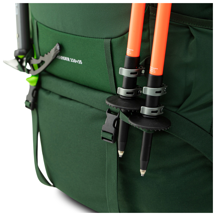 Рюкзак туристический KANROCK Charger 110+15 (зеленый)