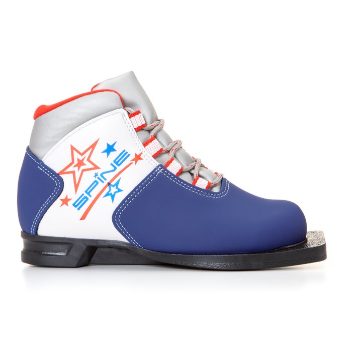 Лыжные ботинки SPINE NN75 Kids (299/1) (сине/белый)