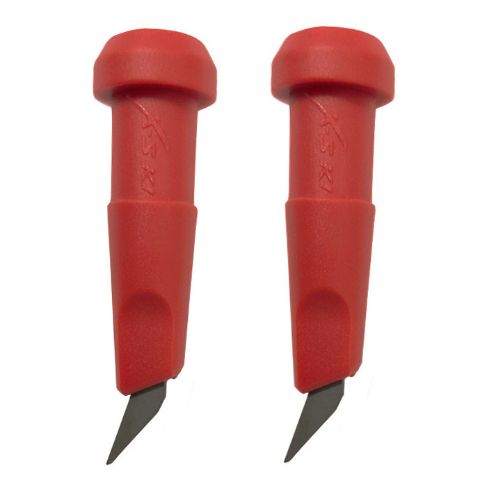 Опоры (лапки) SKI TIME (T-3) Для лыжероллерных палок (8 мм., красные, твердосплавный наконечник)
