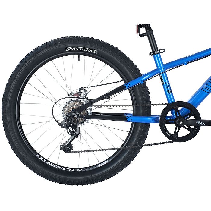 Велосипед NOVATRACK Dozer STD 24&quot; Steel, M-Disk Brake, 6-Speed (синий) (2021)