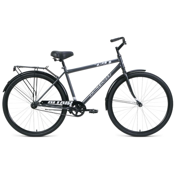 Велосипед FORWARD Altair City 28 high (черный/серый) (2020)