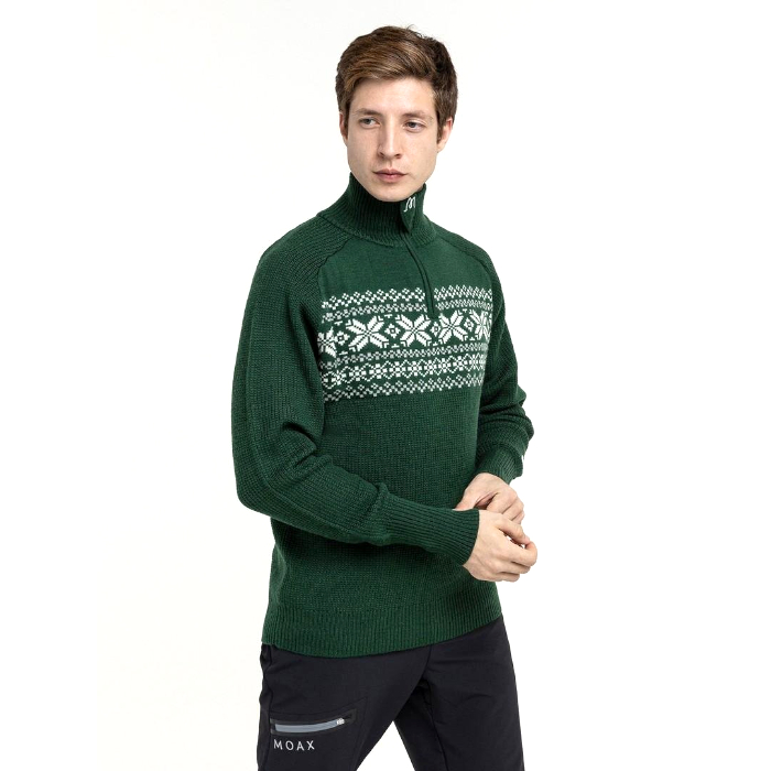 Свитер MOAX Tirvas (зеленый)