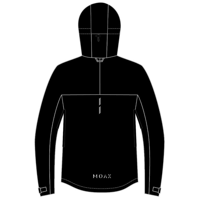 Куртка спортивная MOAX Ultra Rain Shell (черный)