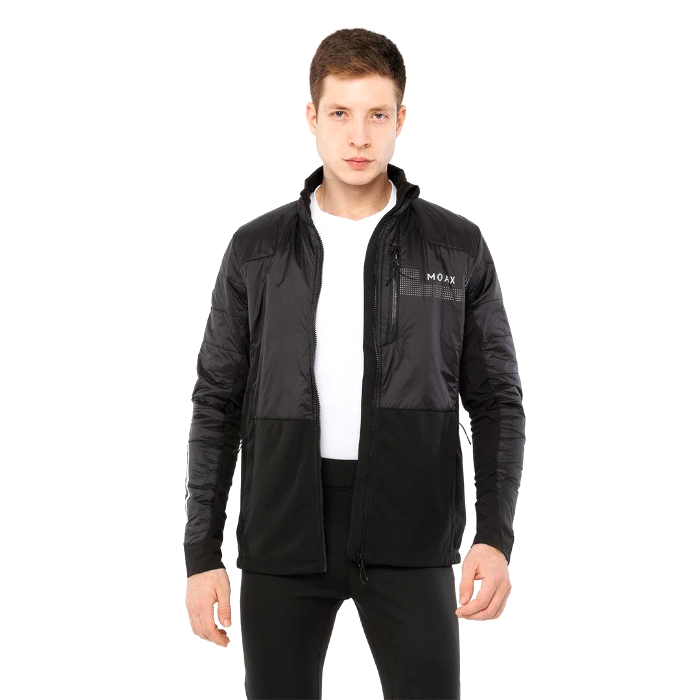 Куртка разминочная MOAX Tauri PRO Hybrid (черный)