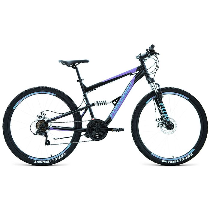 Велосипед FORWARD Raptor 27,5 2.0 D (фиолетовый) (2022)