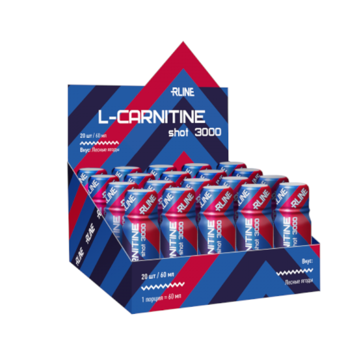 Жиросжигатели RLINE L-Carnitine 3000 (Лесные ягоды) 60 мл.