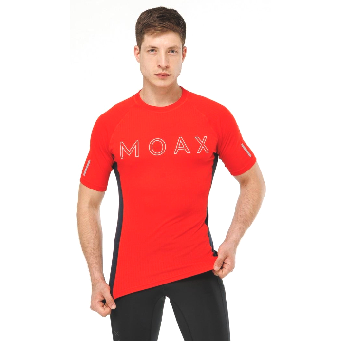 Термобелье мужское (верх) MOAX Race SS (красный)