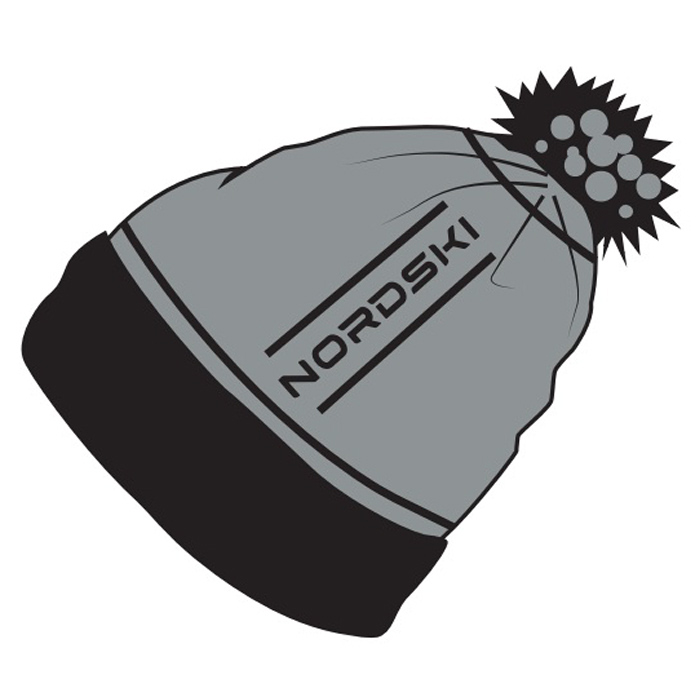 Шапка вязаная NORDSKI Arctic WS (серый)