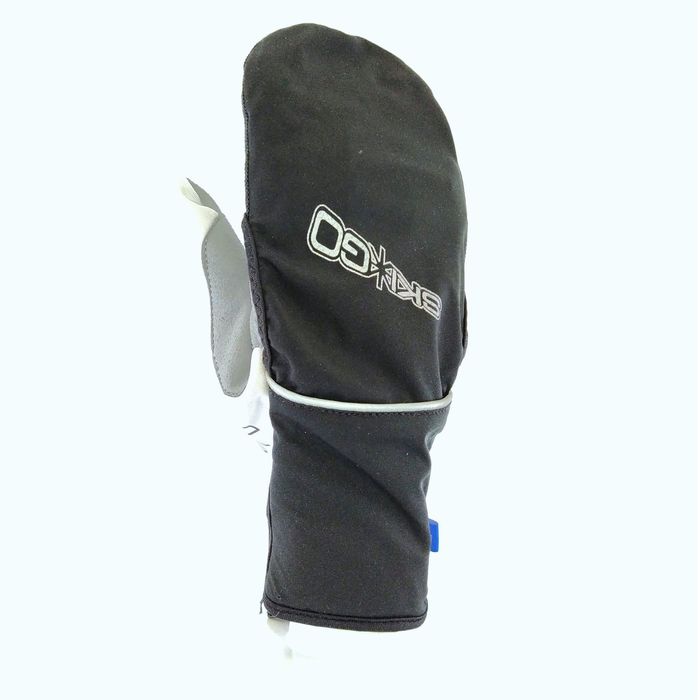 Перчатки-варежки лыжные SKIGO Flexible (белый/черный)