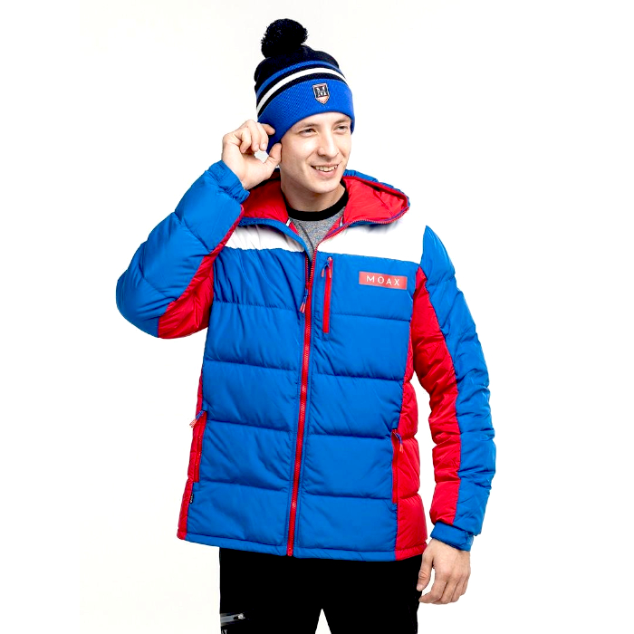 Куртка утепленная MOAX Club Team (синий/белый)