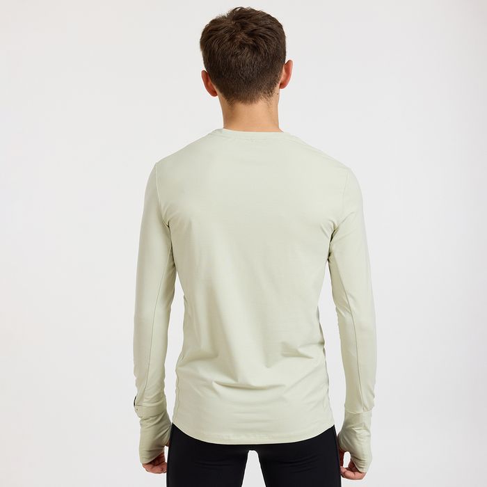 Лонгслив для бега NORDSKI RunTech (салатовый)