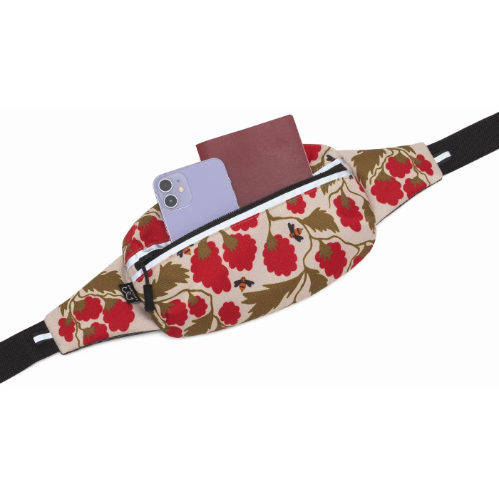 Сумка поясная ENKLEPP Marathon Waist Bag (красный/бежевый)