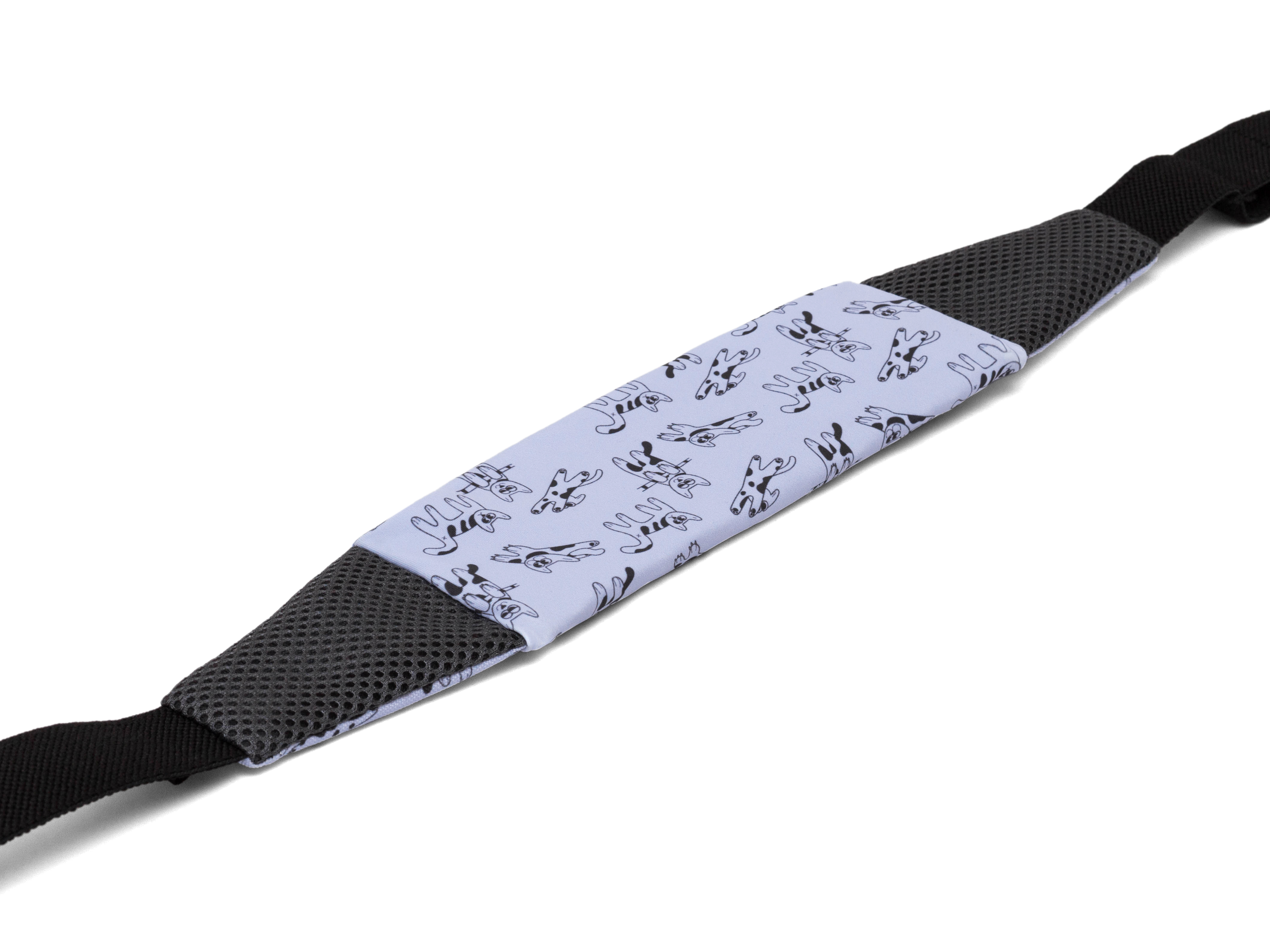 Сумка поясная ENKLEPP Run Belt 365 (серый/голубой)