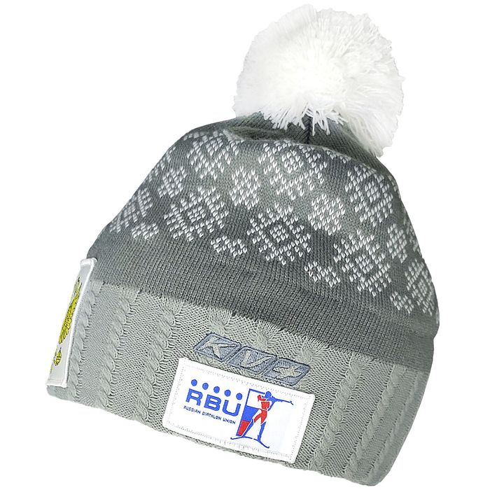Шапка KV+ Tirol (серый/белый)