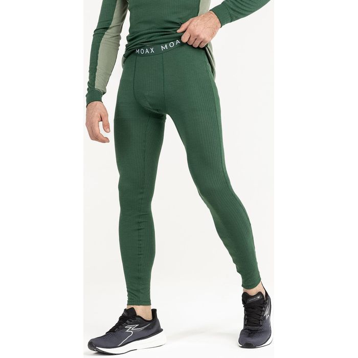 Термобелье мужское (низ) MOAX Race (зеленый)