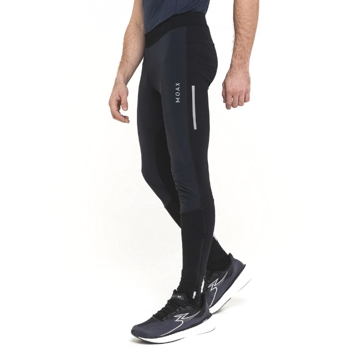 Тайтсы MOAX Force Wind (черный)