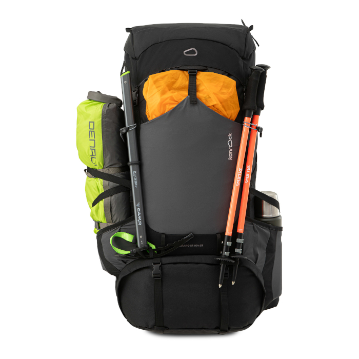 Рюкзак туристический KANROCK Charger 90+15 (черный)