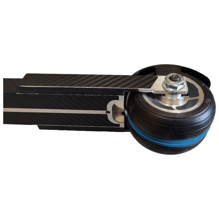 Лыжероллеры FFS Классические CL Stiff (№ 3/медленные) (черный)