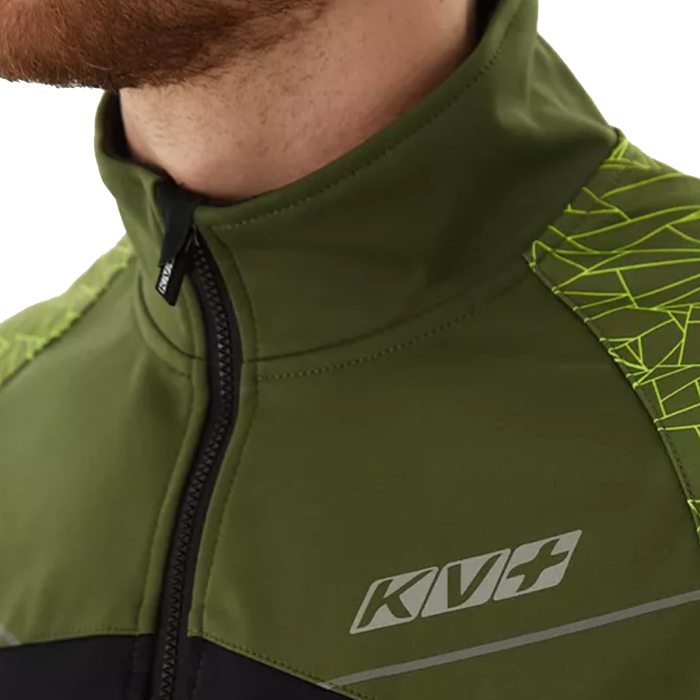 Куртка разминочная KV+ Davos (хаки/черный)