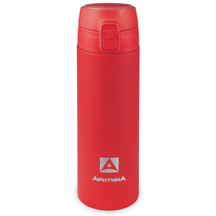 Термокружка Арктика сититерм питьевой, 0,5л текстурная (красный)
