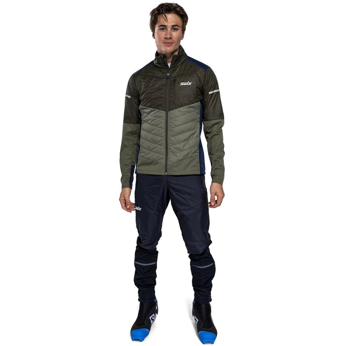 Куртка утепленная SWIX Dynamic Hybrid Insulated (оливковый)