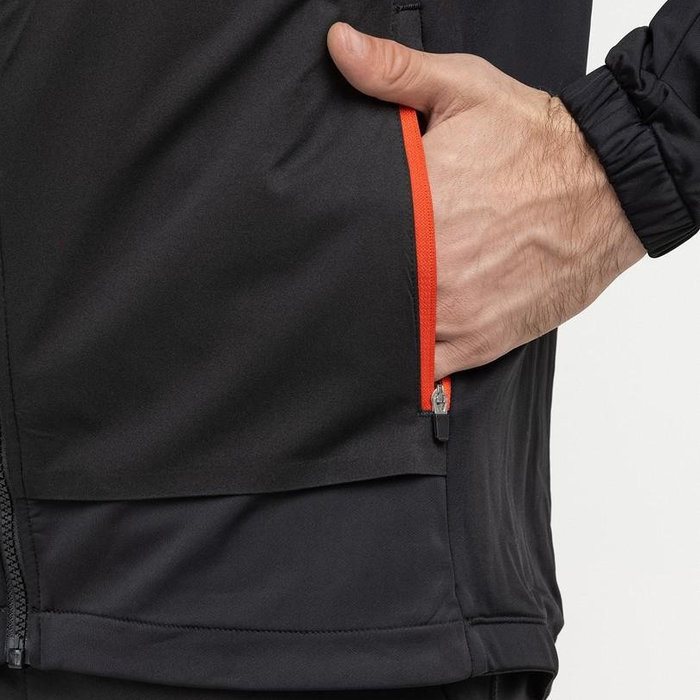 Куртка разминочная MOAX Dickson Wind (черный/оранжевый)