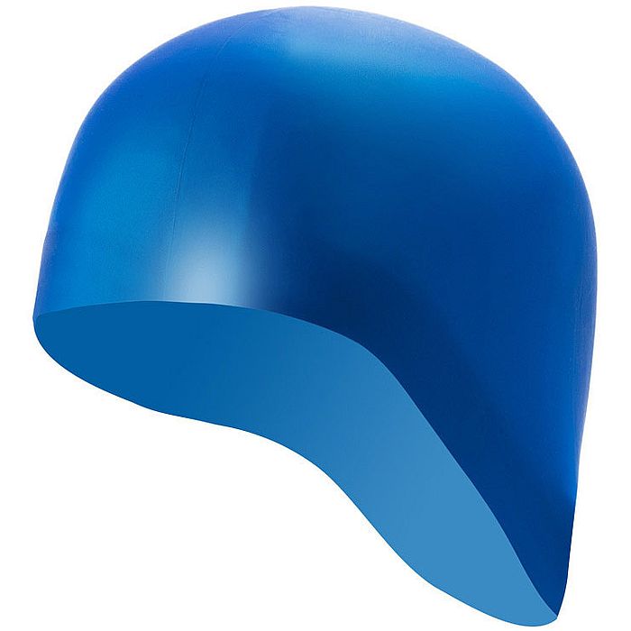 Шапочка для плавания SPORTEX силиконовая анатомическая (синий)