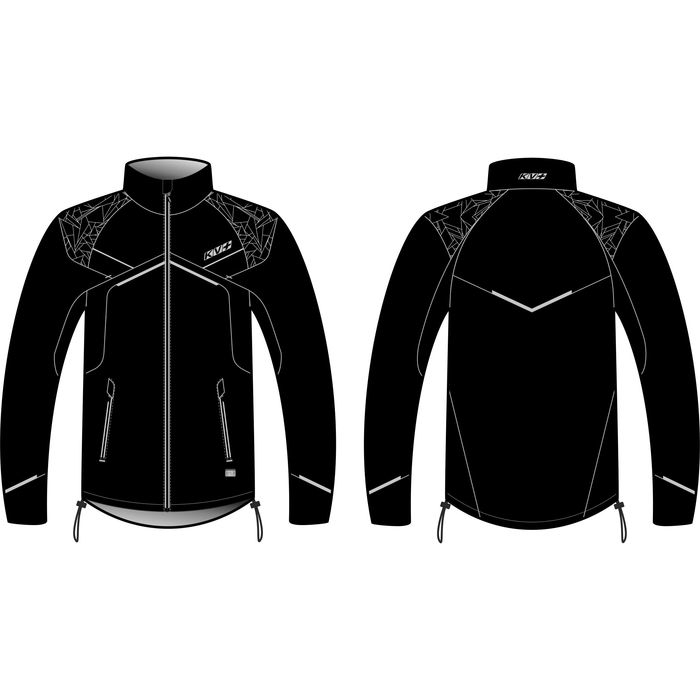 Куртка разминочная KV+ Davos Jacket Unisex (черный)