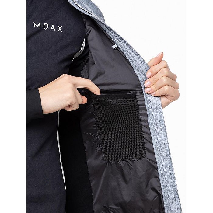 Куртка разминочная женская MOAX Royal (серый)