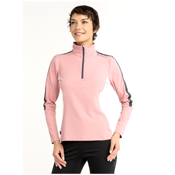 Термобелье женское (верх) MOAX Uhta с молнией (розовый)