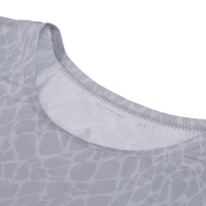 Футболка для бега женская SPINE Running (серый)