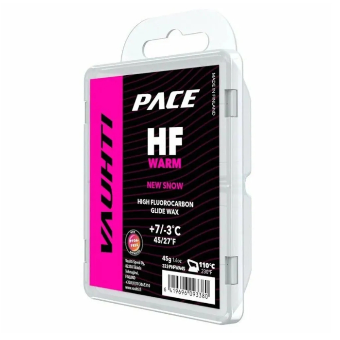 Парафин высокофтористый VAUHTI HF Warm (+7°С -3°С) 45 г.