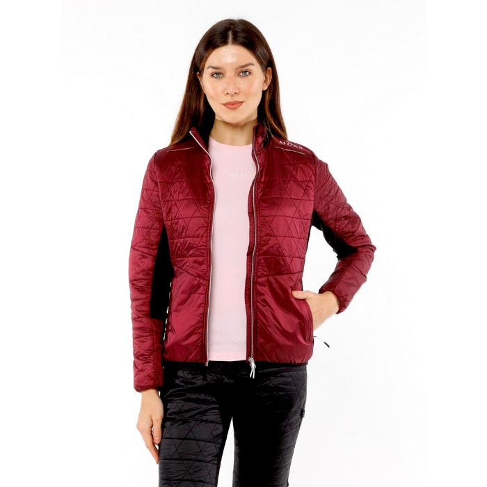 Куртка разминочная женская MOAX Royal (бордовый)