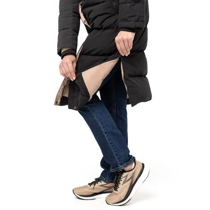 Пальто пуховое женское MOAX Dachstein (черный)