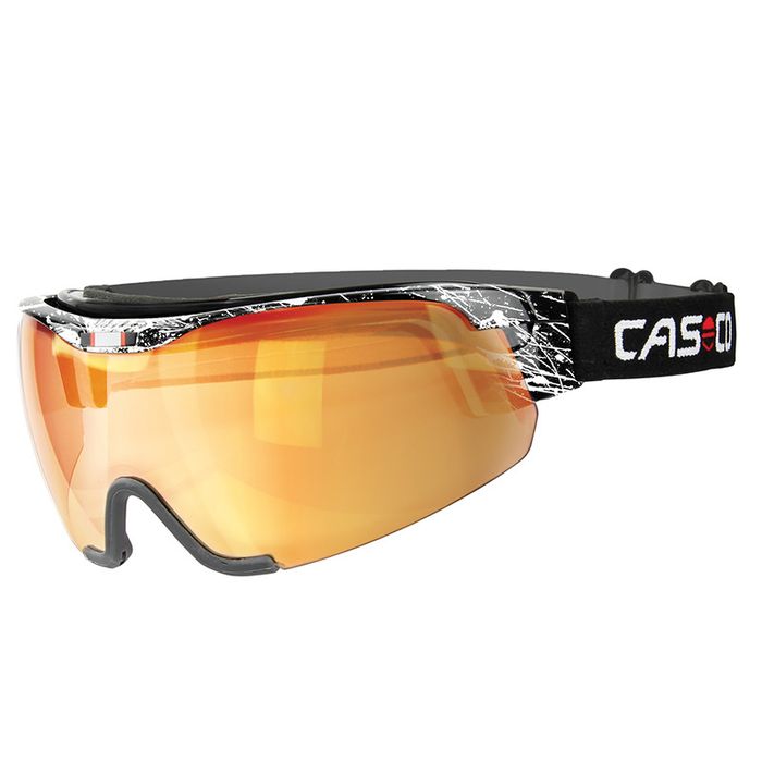Визоры CASCO Spirit Vautron (US:L) с подъемной линзой (черный/белый)