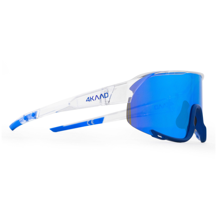 Очки спортивные 4KAAD Pulse Race (прозрачный/голубой)