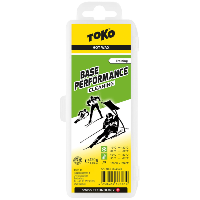 Парафин углеводородный TOKO Base Performance cleaning 120 г.