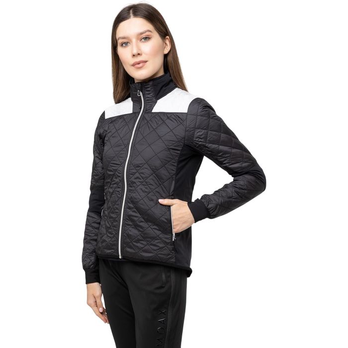 Куртка разминочная женская MOAX Royal (черный)